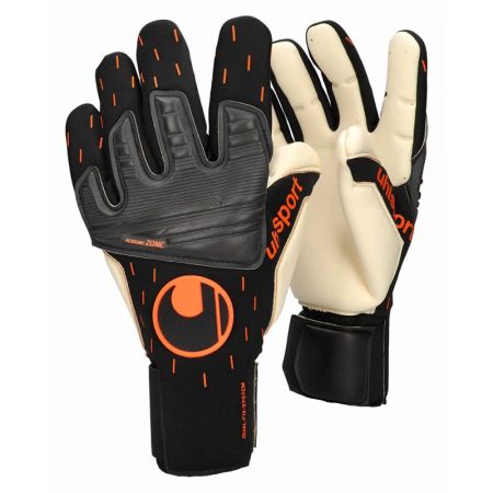 Manusi De Portar UHLSPORT Speed Contact Absolutgrip Reflex Gloves Black/Orange 527929 101126201 imagine 2
